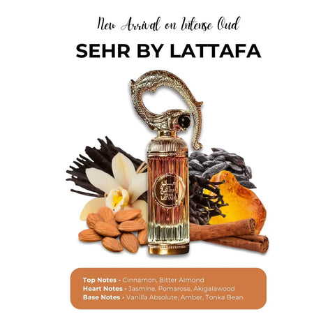 Sehr Eau De Parfum 100ml Lattafa - almanaar Islamic Store