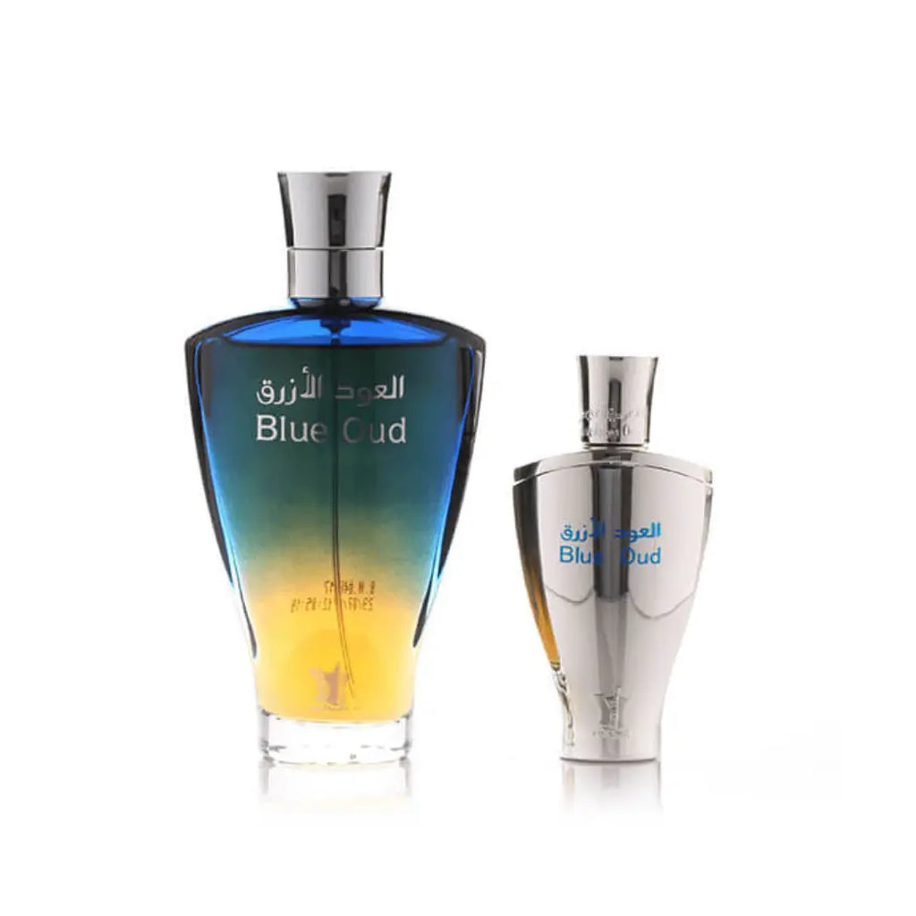 Blue Oud GIFT SET (100ml EDP & 22ml Oil perfume) Arabian Oud - almanaar Islamic Store