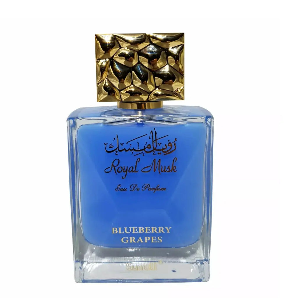 Royal Musk Blueberry Grapes 100Ml  Eau De Parfum By Surrati - almanaar Islamic Store