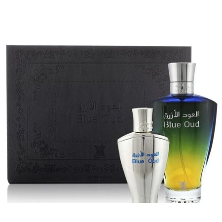 Blue Oud GIFT SET (100ml EDP & 22ml Oil perfume) Arabian Oud - almanaar Islamic Store