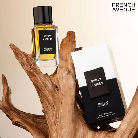 Spicy Amber 100ml Eau De Parfum French Avenue By Fragrance World - almanaar Islamic Store