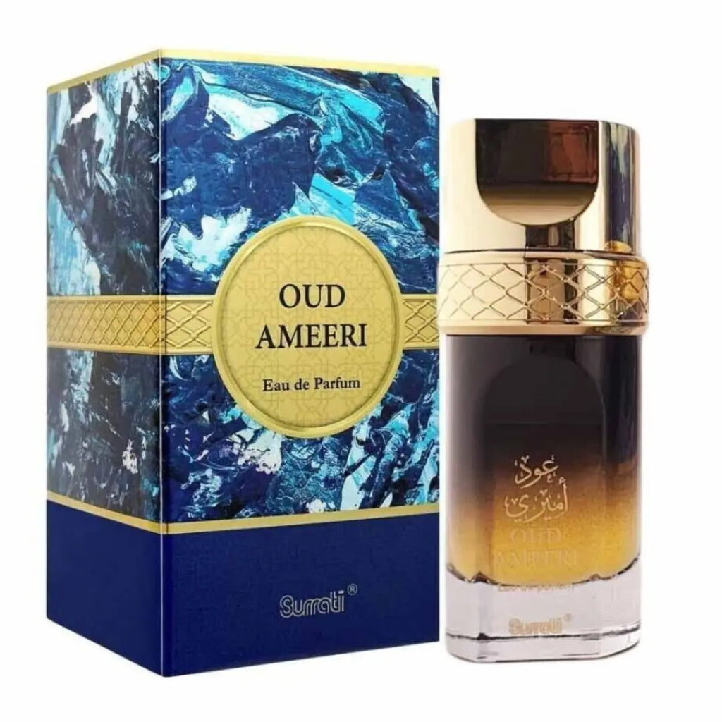 Oud Ameeri Eau De Parfum 100Ml By Surrati - almanaar Islamic Store