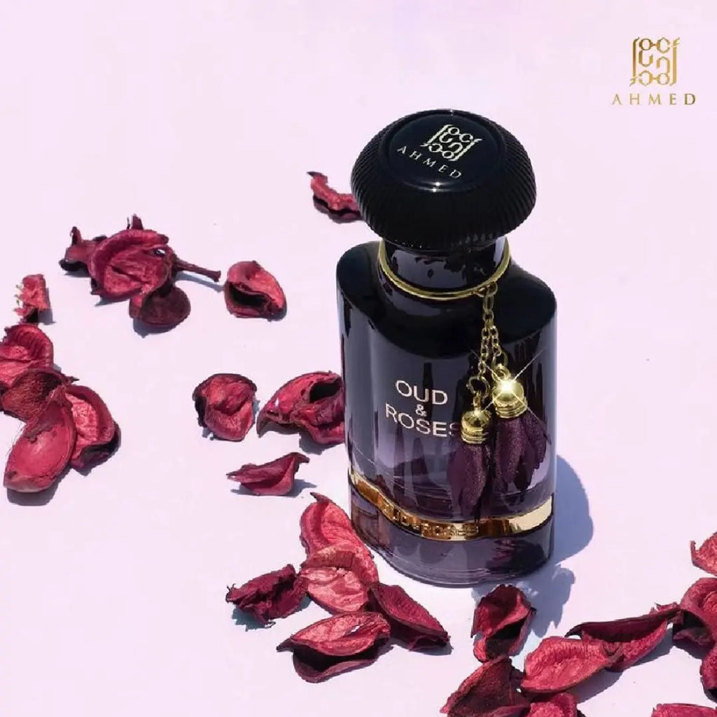 Oud & Roses 60ml Eau De Parfum Ahmed Al Maghribi - almanaar Islamic Store