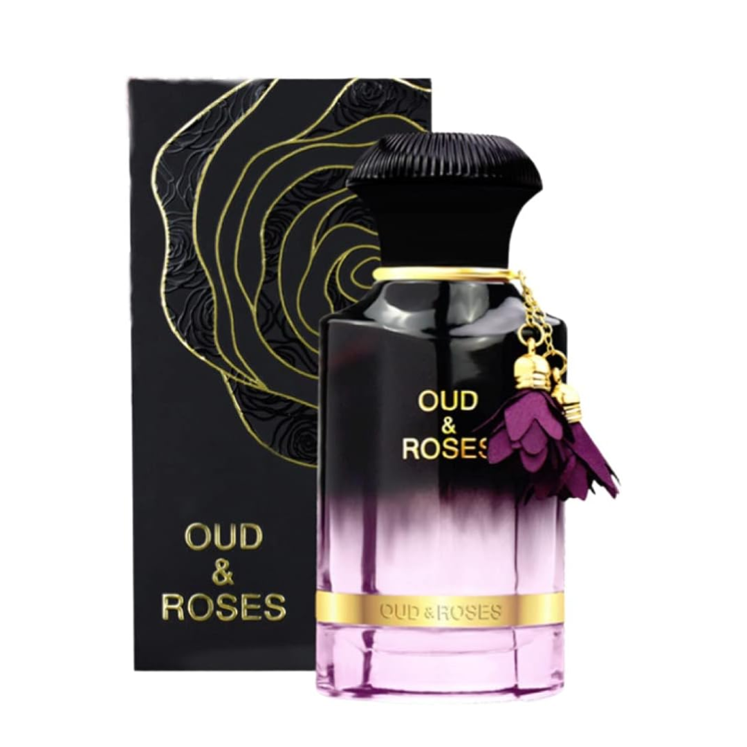 Oud & Roses 60ml Eau De Parfum Ahmed Al Maghribi - almanaar Islamic Store