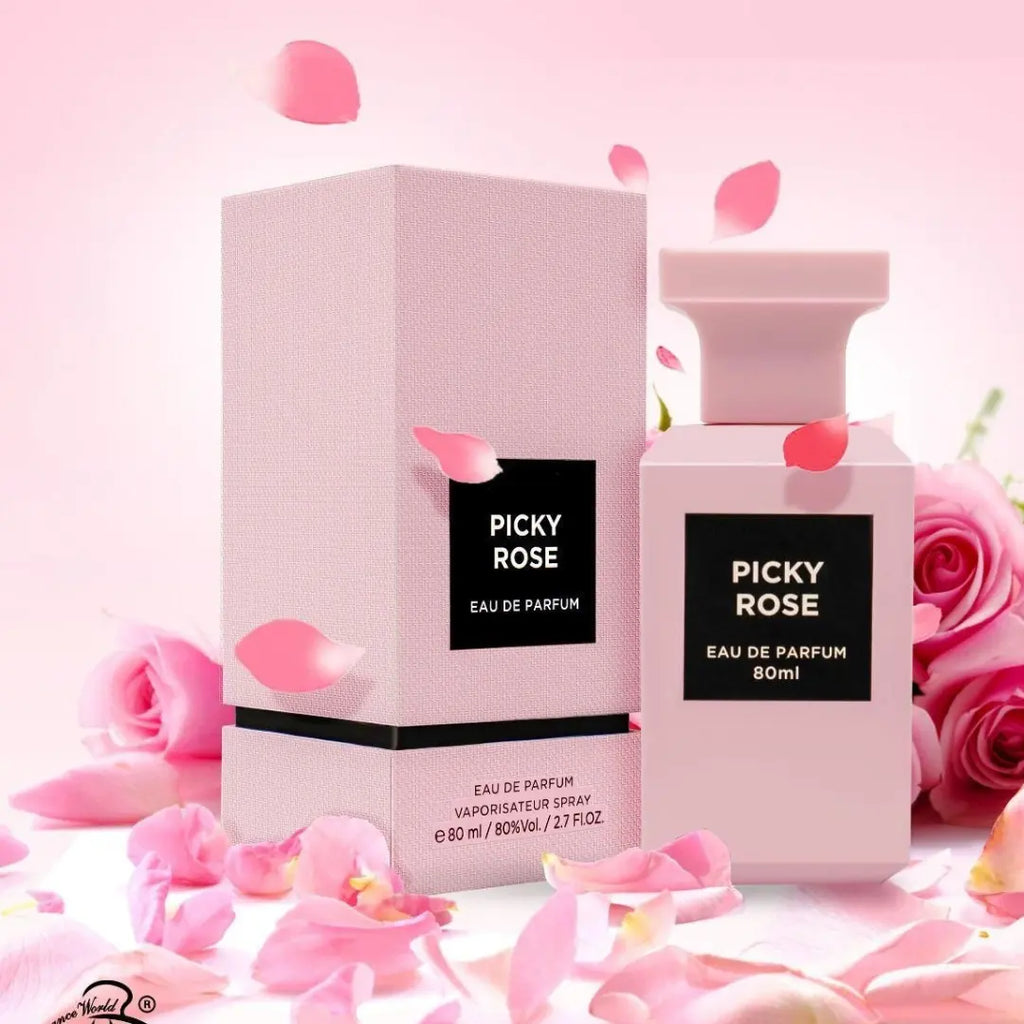 Picky Rose Eau De Parfum 80ml Fragrance World - almanaar Islamic Store