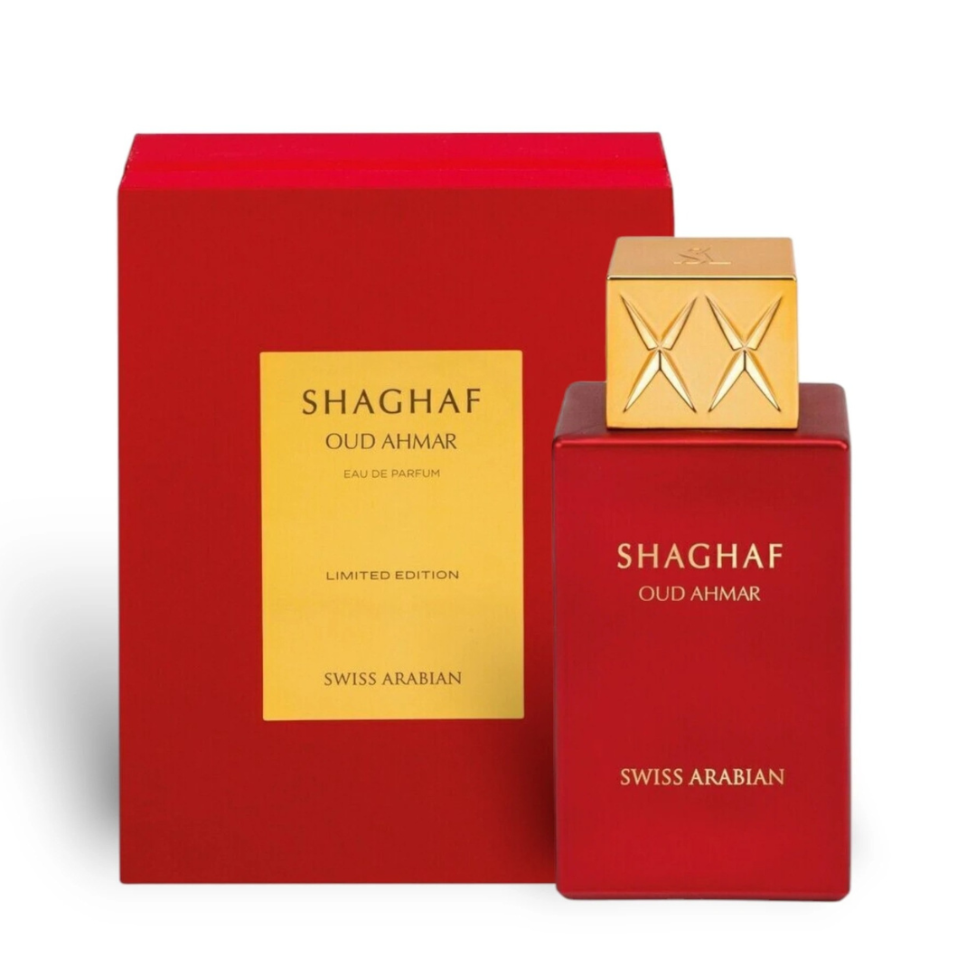 Shaghaf Oud Ahmar 75ml Eau De Parfum by Swiss Arabian.|almanaar islamic store 