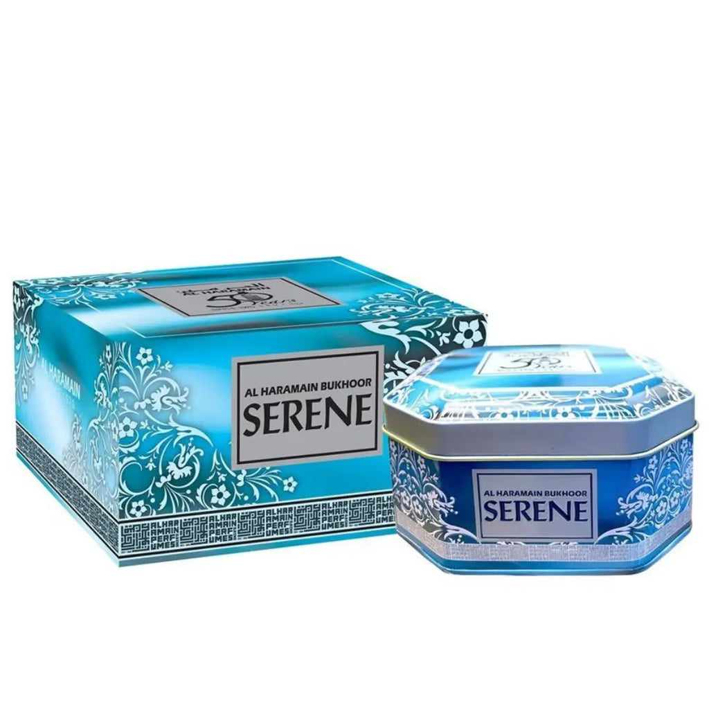 Bukhoor Serene 75gms by Al Haramain.|almanaar islamic store
