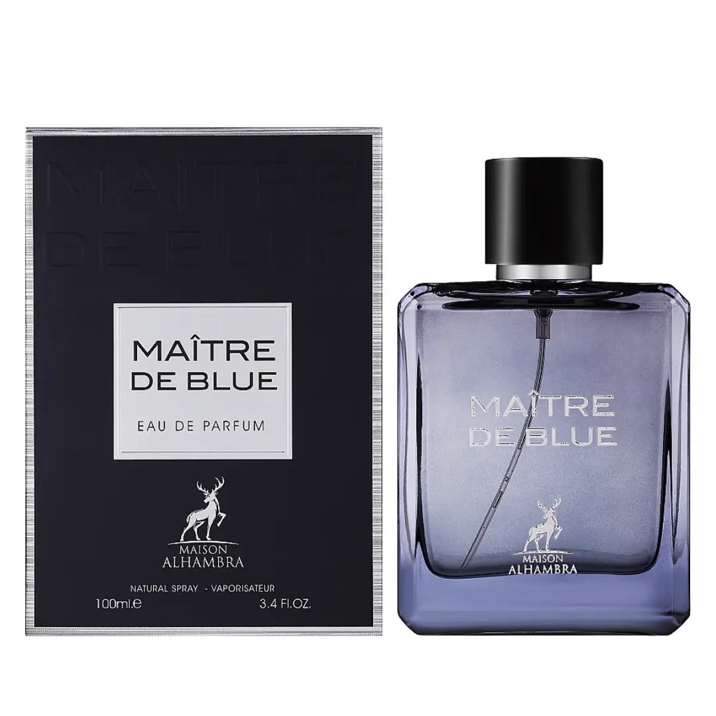 Maitre De Blue 100ml Eau De Parfum Alhambra - almanaar Islamic Store