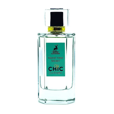 Velvet Vert Secret Chic 100ml Eau De Parfum Alhambra - almanaar Islamic Store