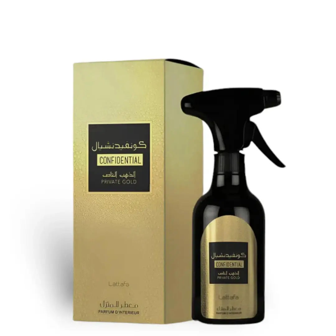 Confidential Private Gold 450ml Fabric Spray by Lattafa Lattafa