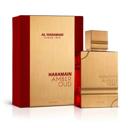 Haramain Amber Oud Rouge 60ml Eau De Parfum by Al Haramain.|almanaar Islamic Store