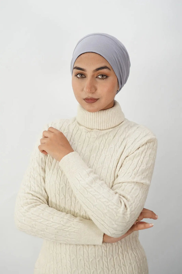 Premium Full Tube Bonnet- Light Grey - Almanaar Islamic Store ...