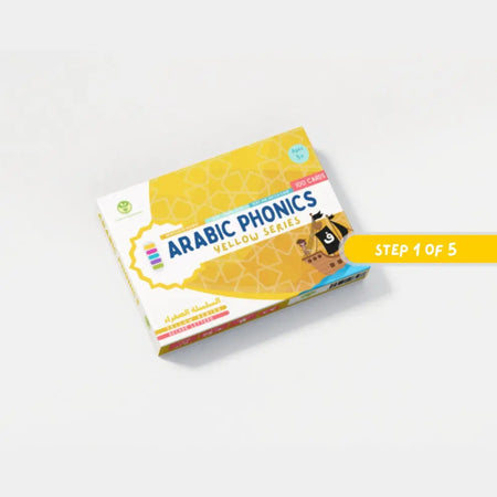 Yellow Series - Arabic Phonics Card Game| Almanaar Islamic Store