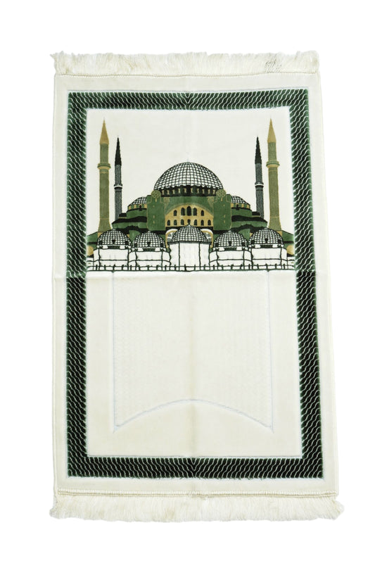 Hagia Sophia Pattern Turkish Prayer Rug