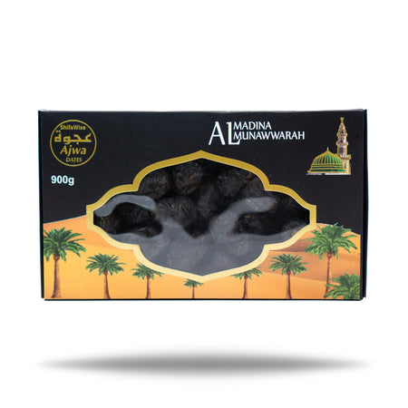 Premium Ajwa Dates From Al Madinah Al Munawwarah 900g almanaar