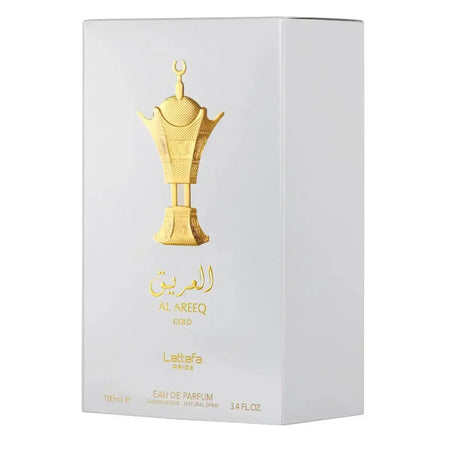 Al Areeq Gold Eau De Parfum 100ml Lattafa Pride - almanaar Islamic Store