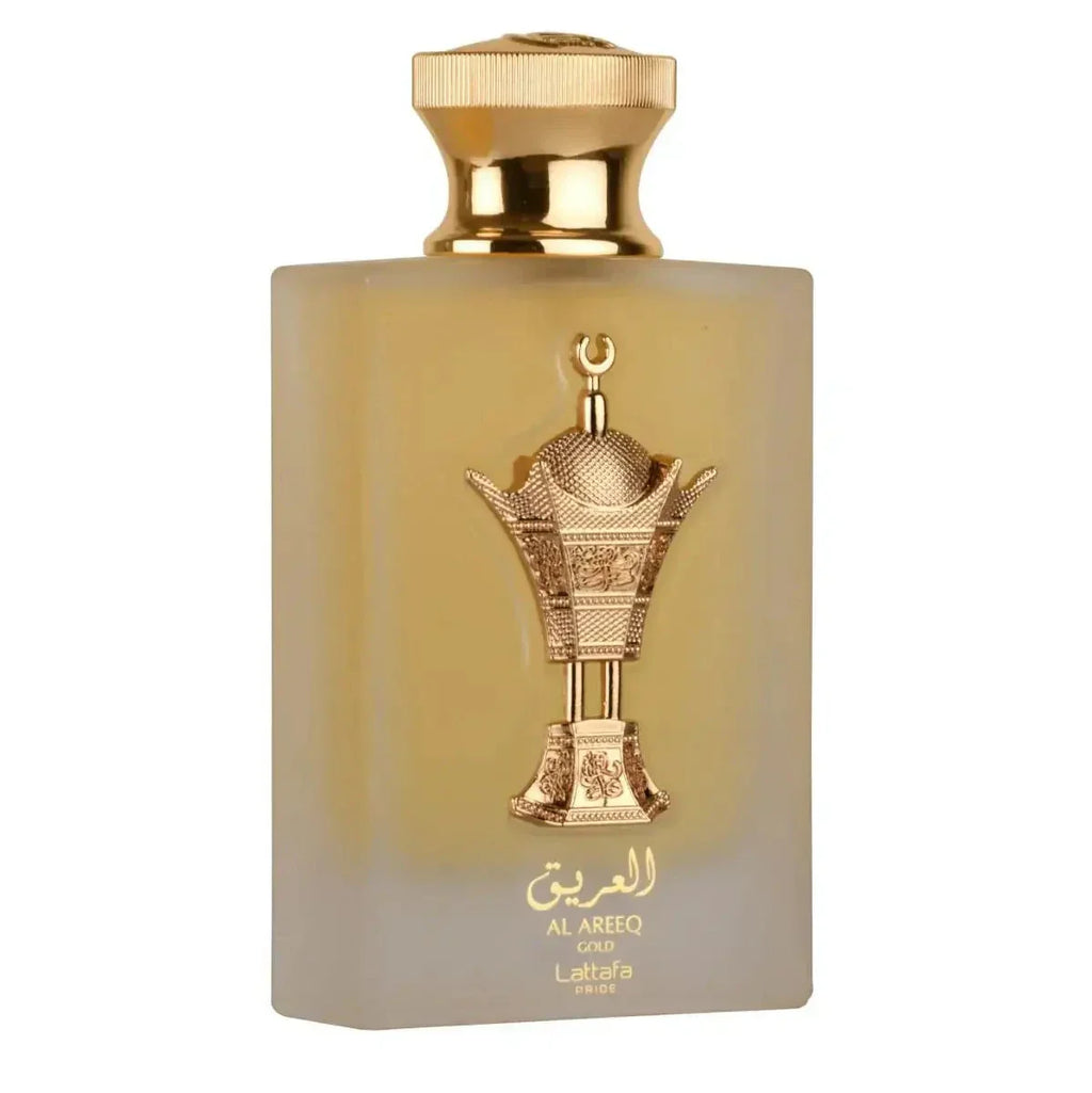 Al Areeq Gold Eau De Parfum 100ml Lattafa Pride - almanaar Islamic Store
