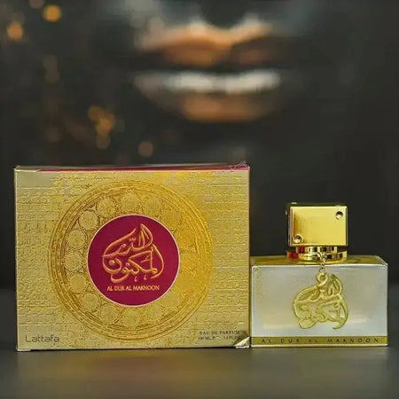Al Dur Al Maknoon Gold Eau de Parfum 100ml Lattafa - almanaar Islamic Store