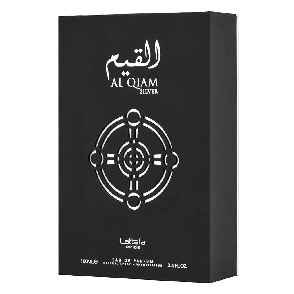 Al Qiam Silver Eau De Parfum 100ml Lattafa Pride - almanaar Islamic Store