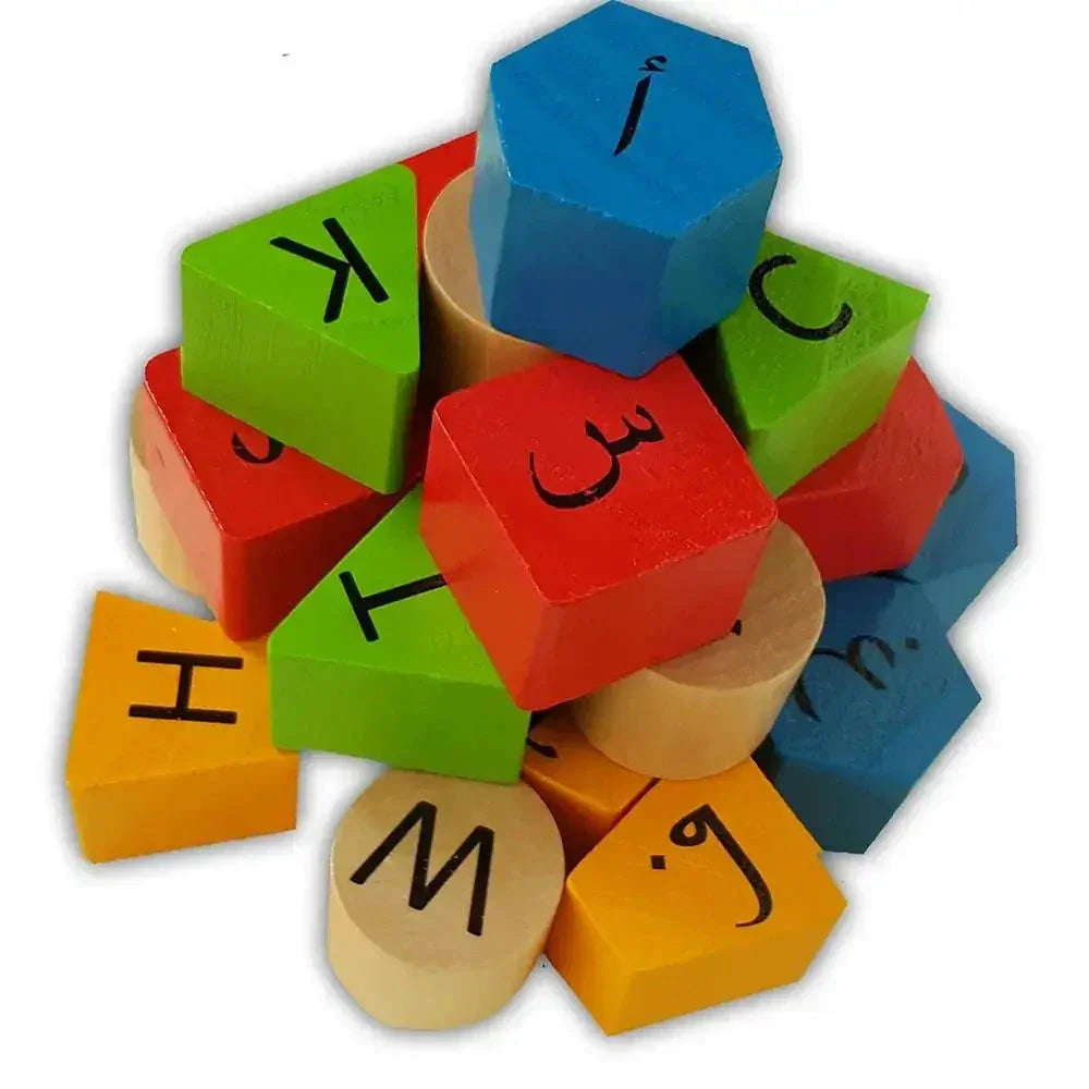 Alphabet Shapes (Arabic and English) - almanaar Islamic Store