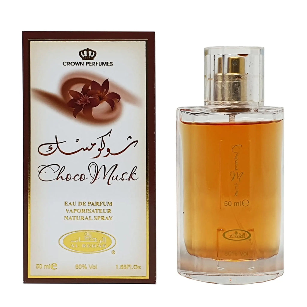 Choco Musk  Perfume Spray 50ml By Al Rehab - almanaar Islamic Store