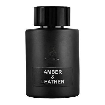 Amber & Leather Eau De Parfum 100ml Alhambra-almanaar Islamic Store