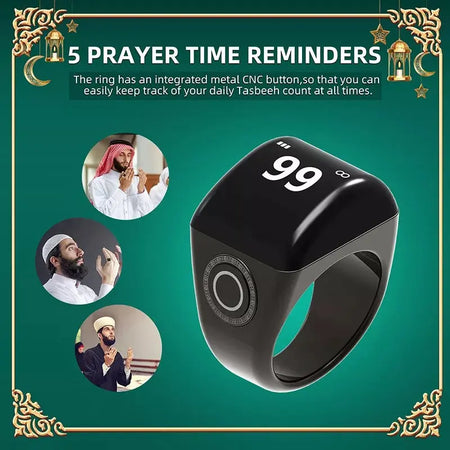 Smart Electronic counter ring QB-702 - almanaar Islamic Store