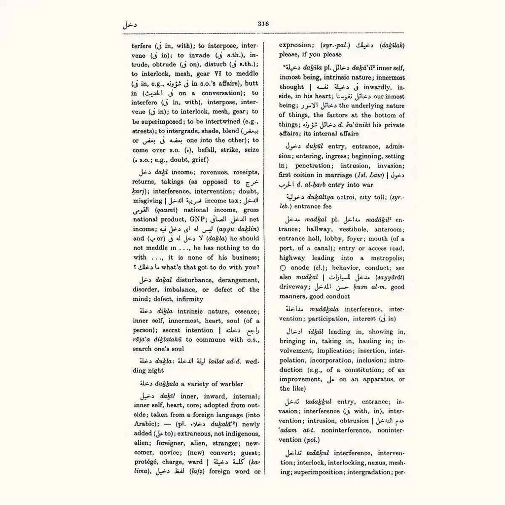 Arabic English Dictionary Hans Wehr