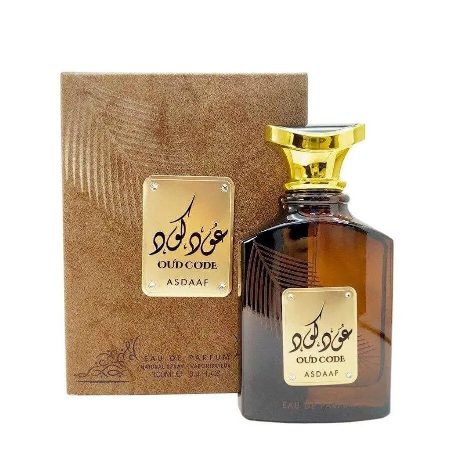 Oud Code Eau De Parfum 100ml Asdaaf - almanaar Islamic Store