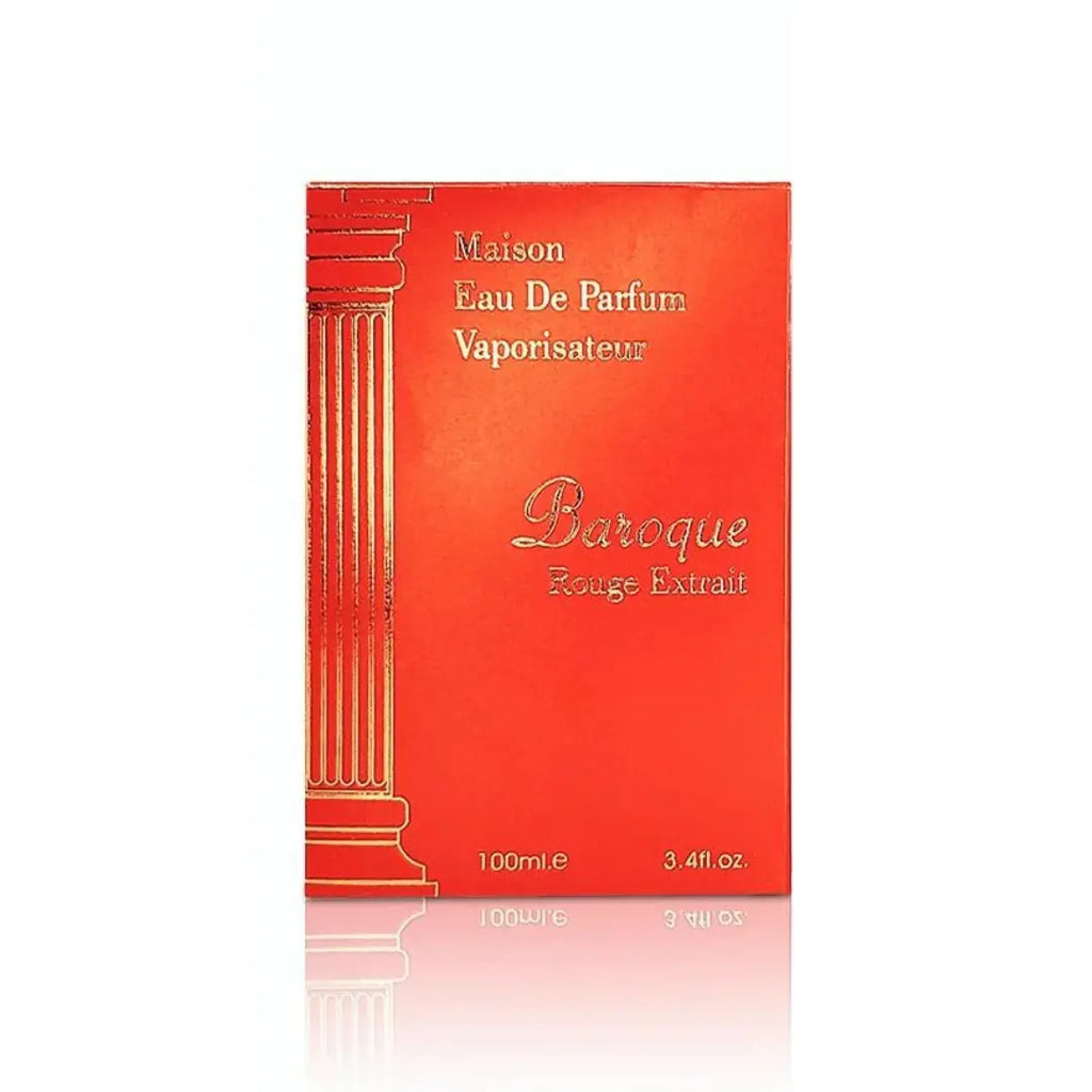 Baroque Rouge Extrait Maison Eau De Parfum Vaporisateur 100ml Alhambra-almanaar Islamic Store