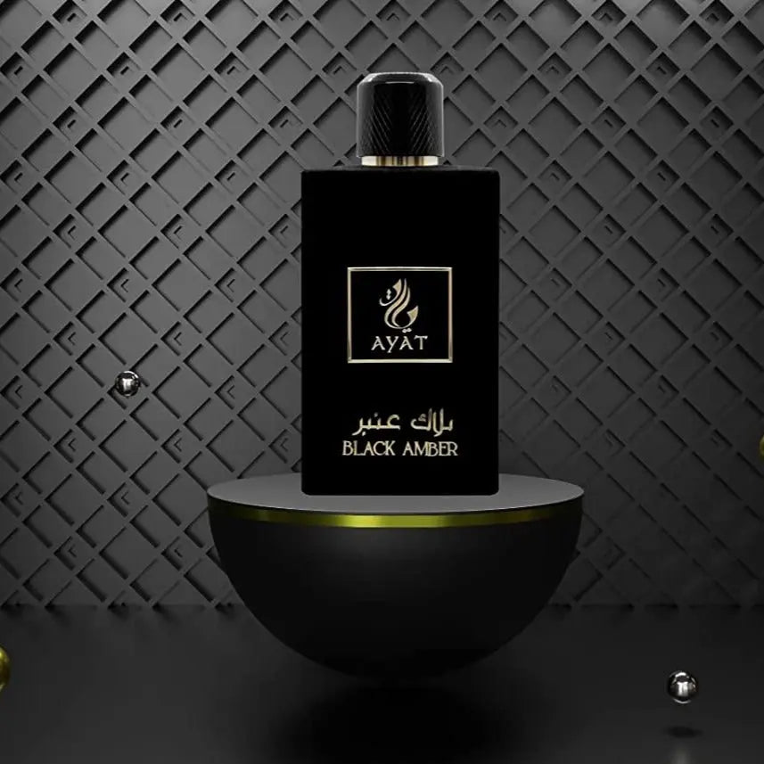 Black Amber Eau de Parfum 100ml Ayat Perfumes-almanaar Islamic Store