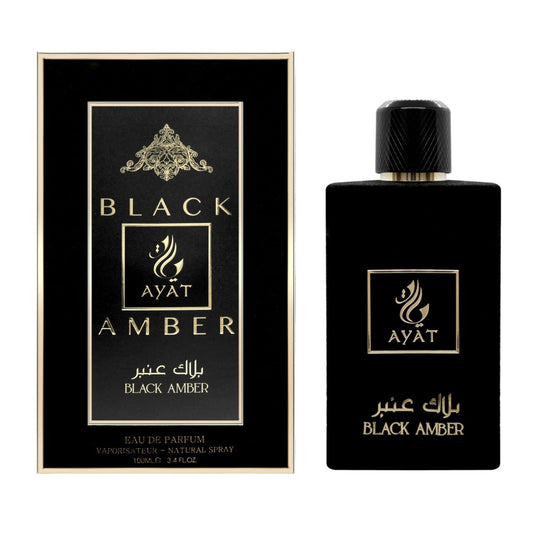 Black Amber Eau de Parfum 100ml Ayat Perfumes-almanaar Islamic Store