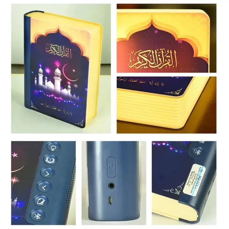 Book Lamp Quran Speaker-almanaar Islamic Store