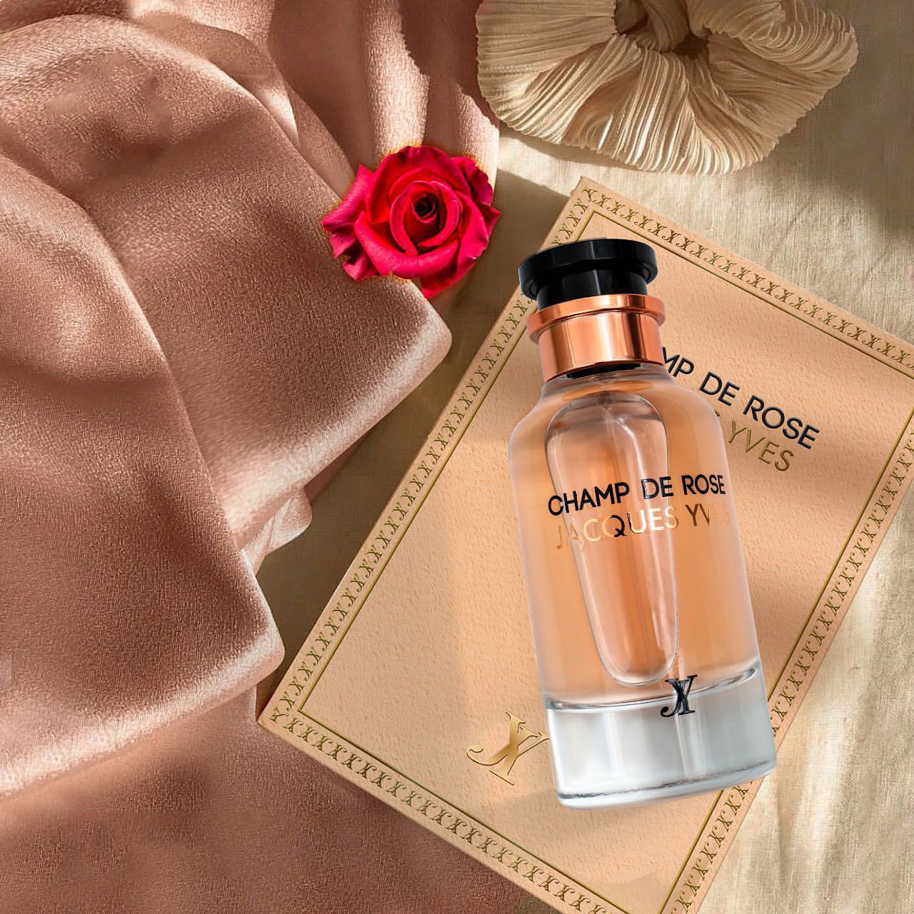 Champ De Rose Jacques Yves Eau de Parfum 100ml Fragrance World-almanaar Islamic Store
