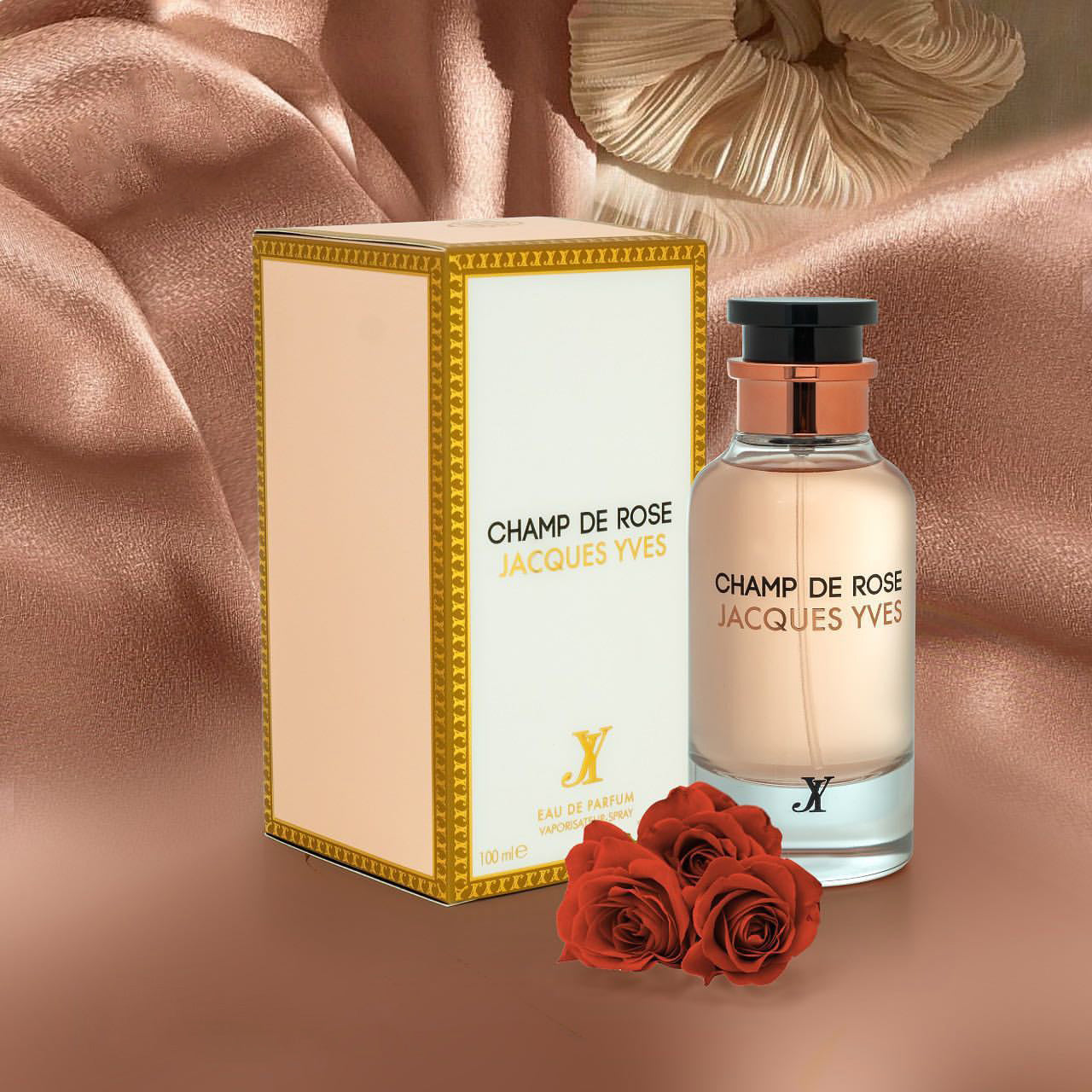 Fragrance World Champ De Rose Jacques Yves 100 ml Eau De Parfum Sweet scent  - Perfume Land