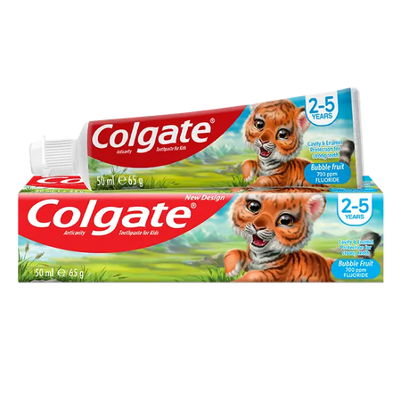 Colgate Kids 2-5 Years Toothpaste - 50ml - almanaar Islamic Store