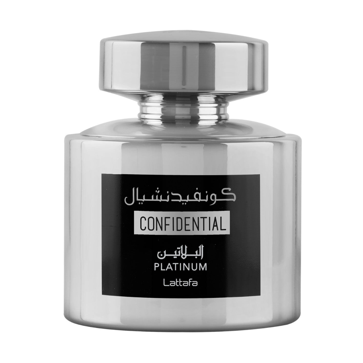 Confidential Platinum Eau de Parfum 100ml Lattafa-almanaar Islamic Store