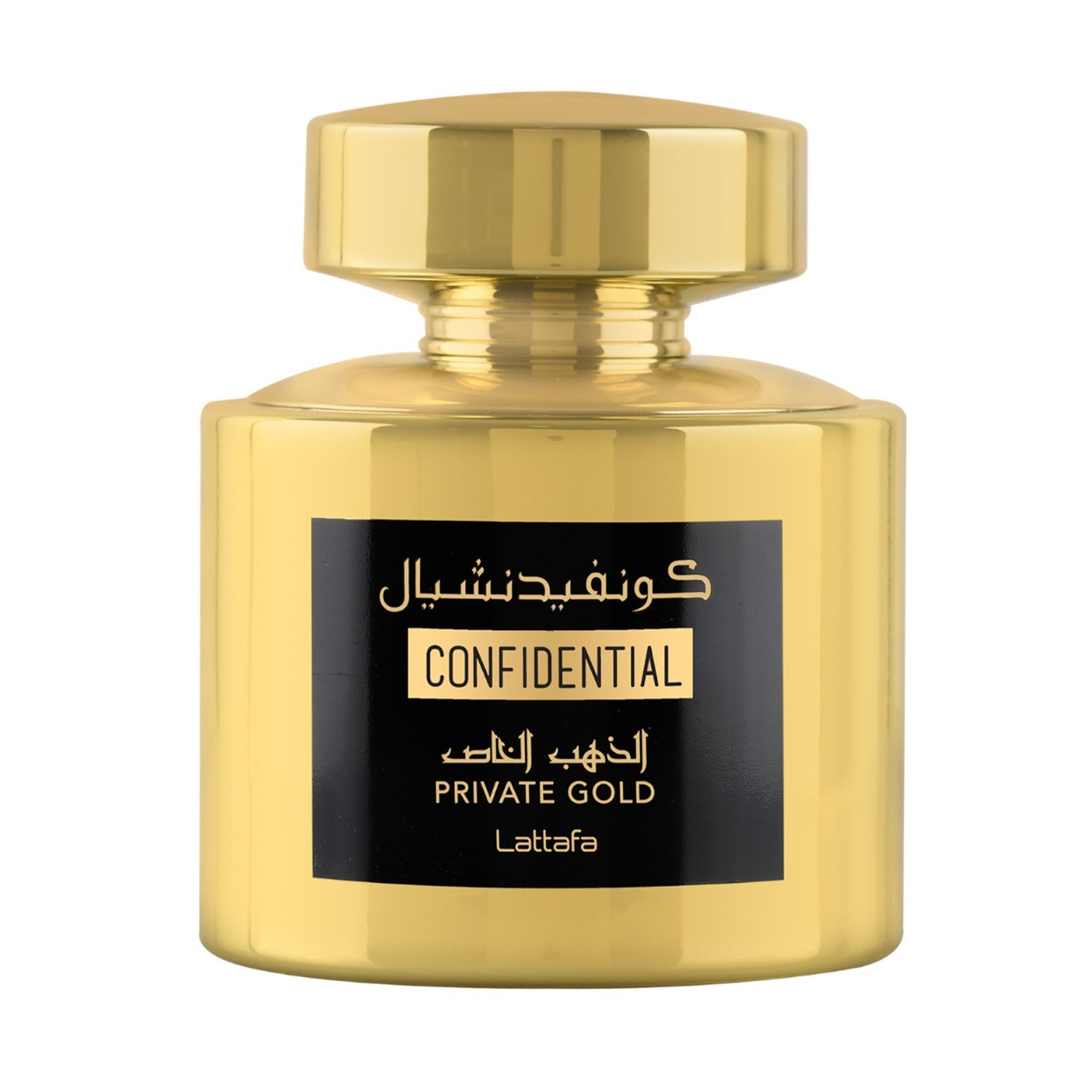 Confidential Private Gold Eau de Parfum 100ml Lattafa-almanaar Islamic Store
