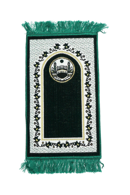 Kids Muslim Prayer Mat (Green)