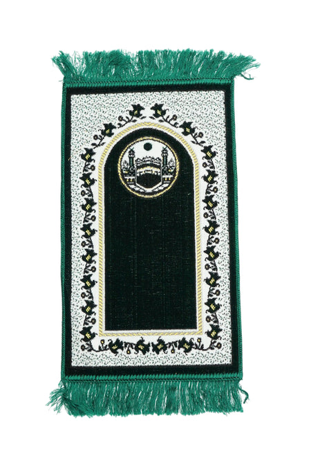 Kids Muslim Prayer Mat (Green) - almanaar Islamic Store