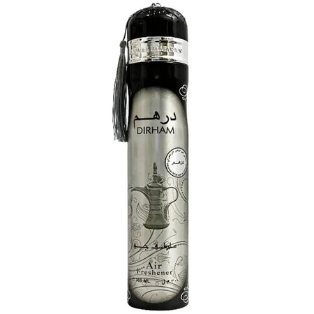 Dirham Silver Air Freshener 300ml Spray By Ard Al Zaafaran - almanaar Islamic Store