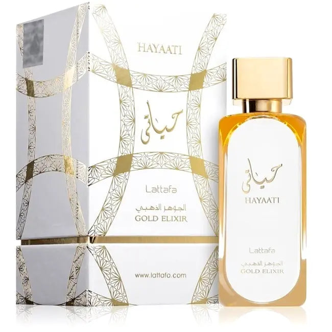 Hayaati Gold Elixir Edp 100ml Lattafa - almanaar Islamic Store