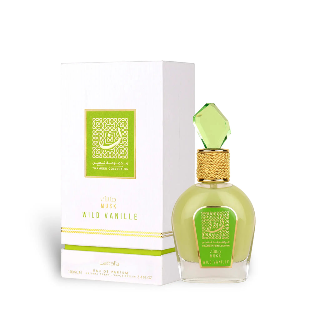 Musk Wild Vanille Eau De Parfum 100ml Lattafa - almanaar Islamic Store