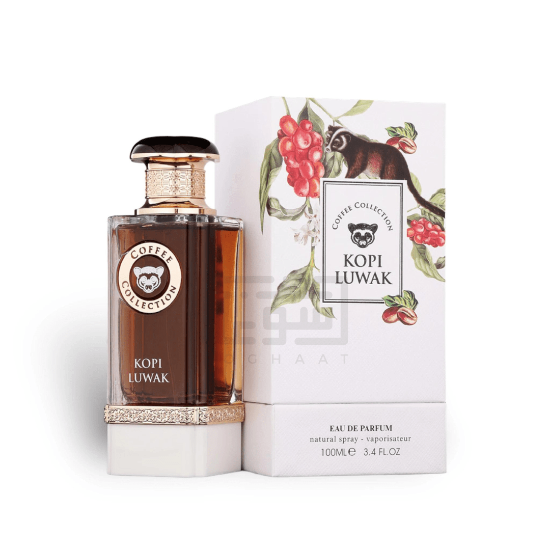 Kopi Luwak (Coffee Collection) Eau de Parfum 100ml Fragrance World - almanaar Islamic Store