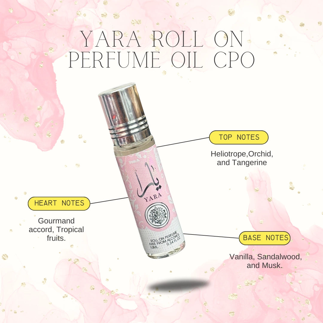 Yara Perfume Oil 10ml Ard Al Zaafran - almanaar Islamic Store