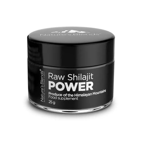 Raw Shilajit Power Natural Energy Boost 25g | Pakistan Origin Nature’s Blends