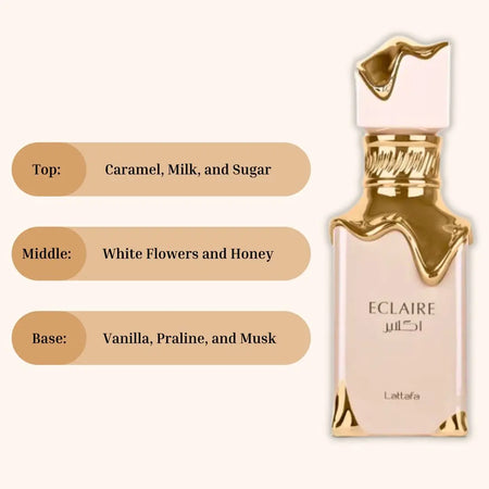 Eclaire Eau De Parfum 100ml Lattafa - almanaar Islamic Store