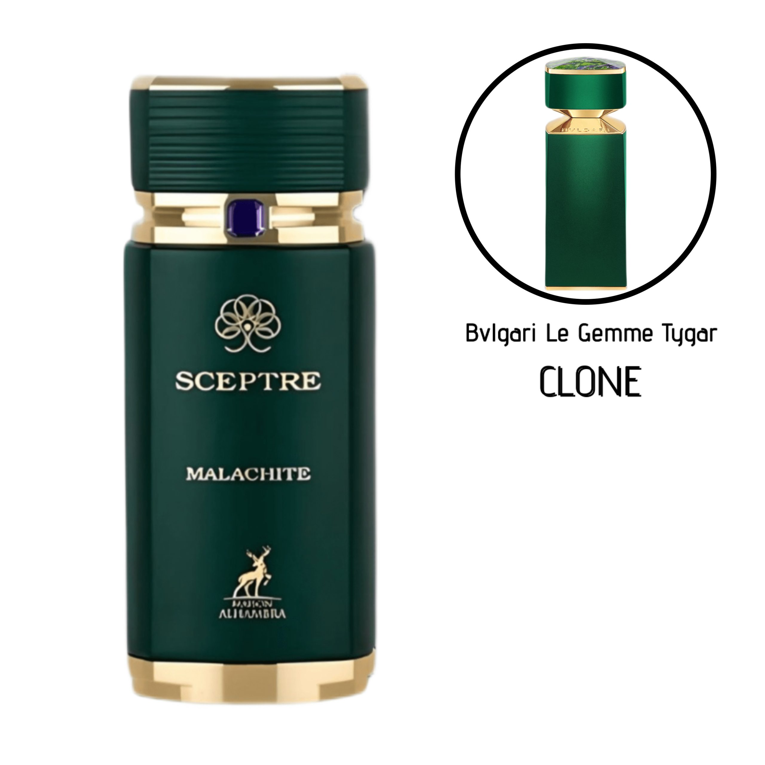 Sceptre Malachite 100ml Eau De Parfum Alhambra.|almanaar islamic store
