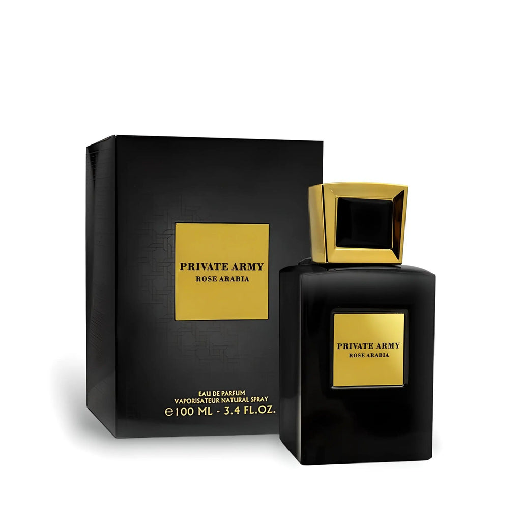 Private Army Rose Arabia 100ml Eau De Parfum FA Paris Fragrance World - almanaar Islamic Store