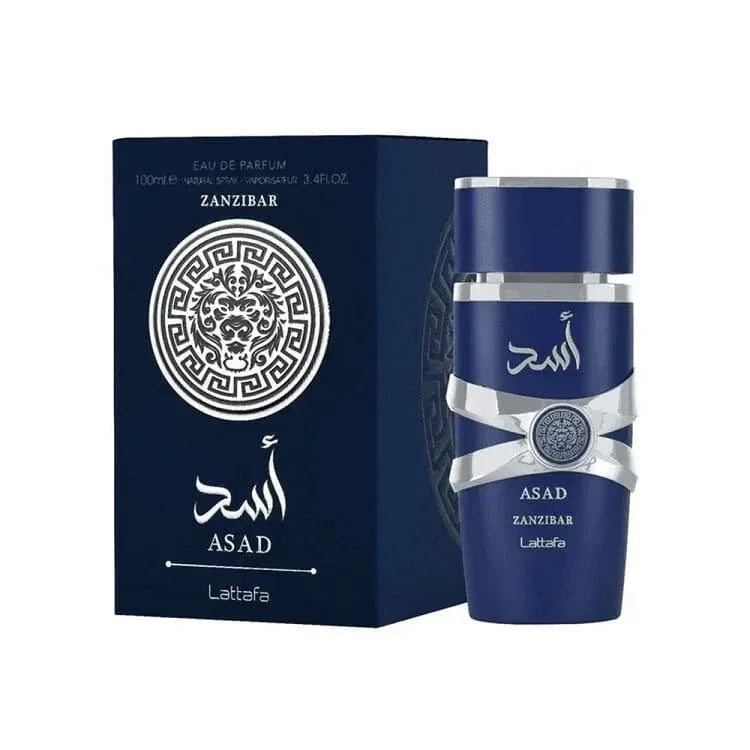 Asad Zanzibar Eau De Parfum 100ml Lattafa - almanaar Islamic Store